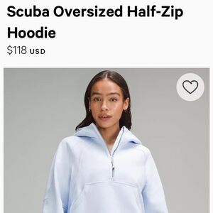 Lululemon Scuba Hoodie